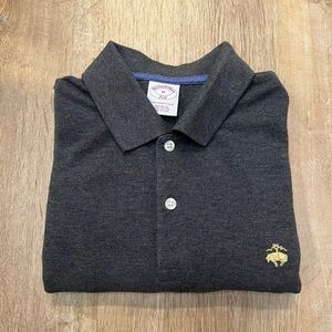 Men Brooks Brothers Performance Polo Original Fit Golf Polo Shirt Size Medium